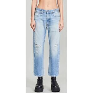 R13 Boyfriend Jean in Easton Blue